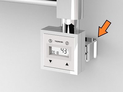 Ktx3 Krom Termostat Gizleme Kılıfı Detayı