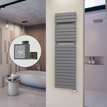  - 10H Electric Towel Warmer 500x1772 Anthracite Ktx3 1000 W