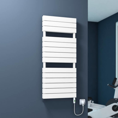 20H Electric Towel Warmer 500x1180 White (On/Off) 600 W