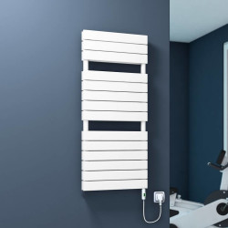 20H Electric Towel Warmer 500x1180 White (On/Off) 600 W - Thumbnail