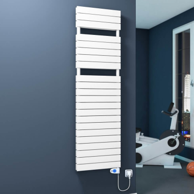 20H Electric Towel Warmer 500x1772 White (Musa Thermostat) 900 W