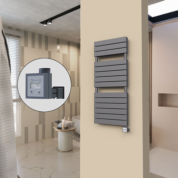 - 20H Elektrikli Havlupan 500x1180 Antrasit Ktx3 1000 W  - 20H Elektrikli Havlupan 500x1180 Antrasit Ktx3 1000 W