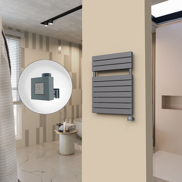  - 20H Electric Towel Warmer 600x810 Anthracite Ktx1 600 W