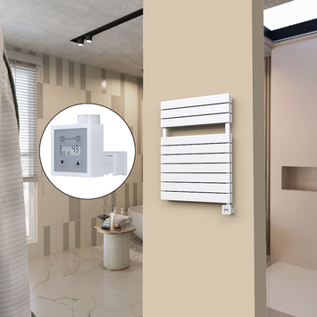  - 20H Sèche Serviettes Electrique 600x810 Blanc Ktx3 1000 W