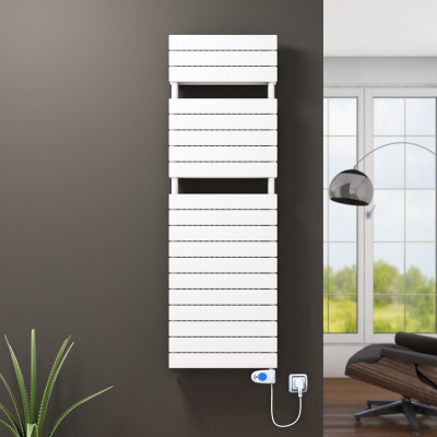 21H Electric Towel Warmer 500x1550 White (Musa Thermostat) 900 W