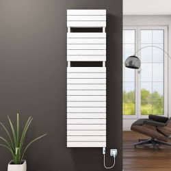 21H Electric Towel Warmer 600x1772 White (On/Off) 1500 W - Thumbnail