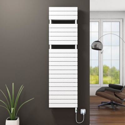 21H Electric Towel Warmer 600x1772 White (On/Off) 1500 W