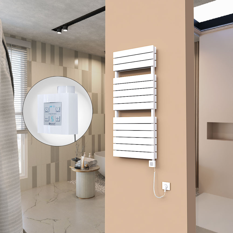 21H Elektrikli Havlupan 500x1180 Beyaz (KTX4 Termostat) 1000W Spiral Kablolu