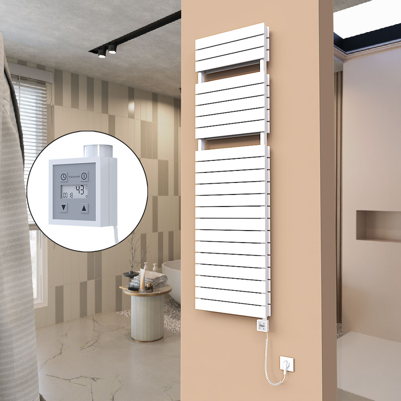 21H Elektrikli Havlupan 500x1772 Beyaz Ktx3 1000 Watt Spiral Kablolu