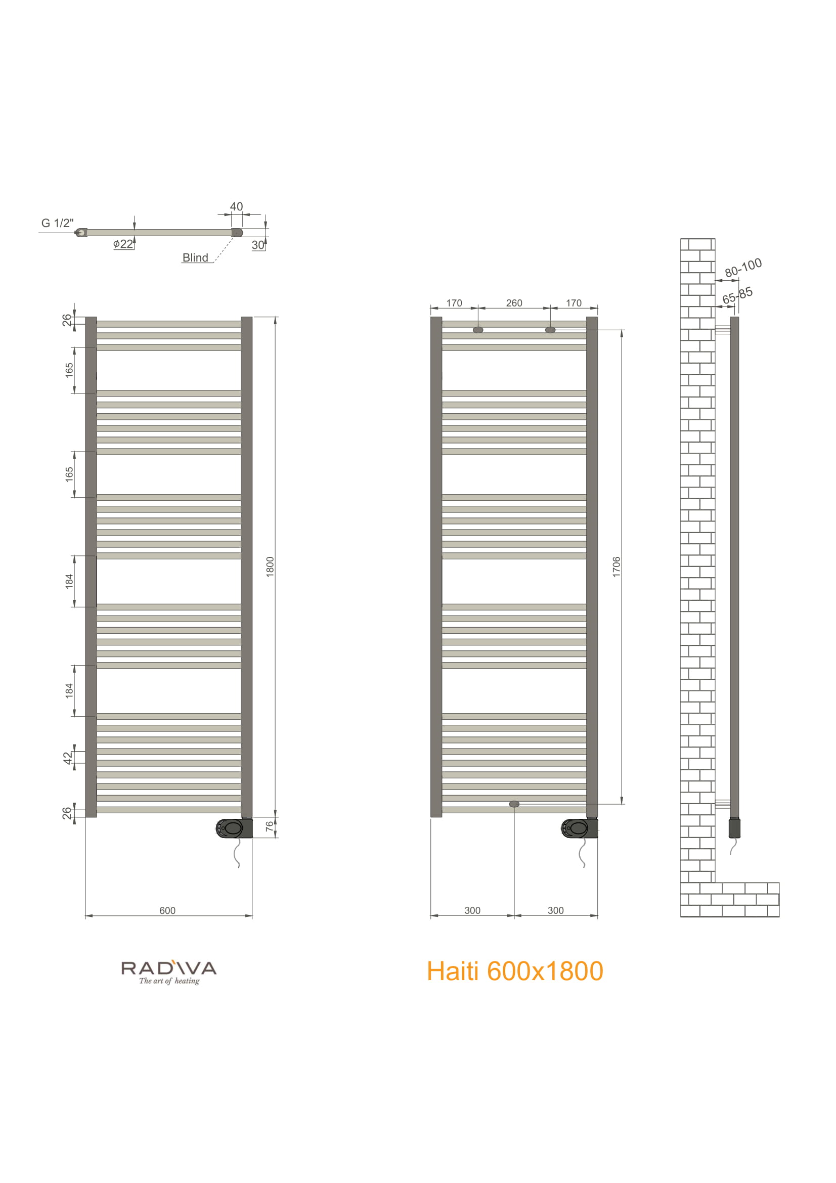 Haiti Elektrikli Havlupan Teknik Resim Musa 600x1800