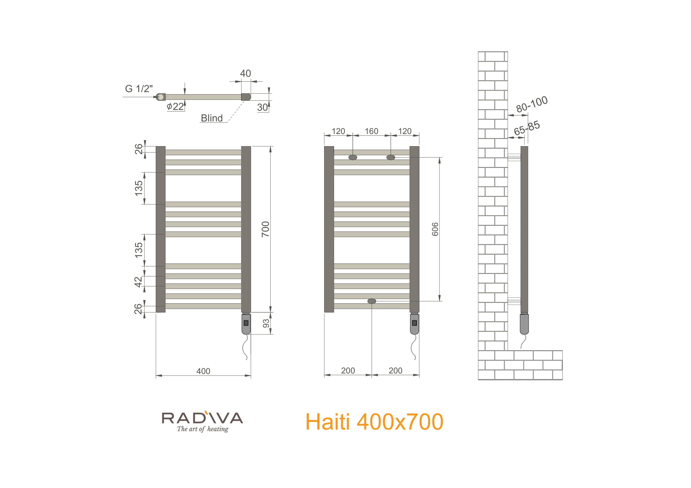 Haiti Elektrikli Havlupan On-Off Teknik Resim 400x700