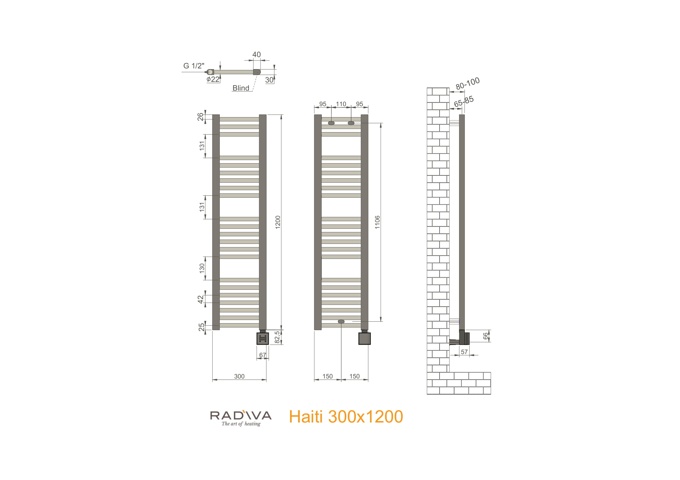 Haiti Elektrikli Havlupan 300X1200 KTX3-Model Teknik Resim