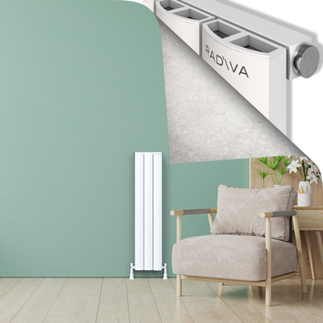 Radiva - ADONIS Alüminyum Radyatör 1200x280 Beyaz