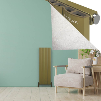 Radiva - ADONIS Alüminyum Radyatör 1200x375 Plazma Prinç