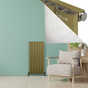 Radiva - ADONIS Alüminyum Radyatör 1200x565 Plazma Prinç