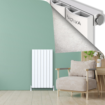 Radiva - ADONIS Alüminyum Radyatör 1200x660 Beyaz