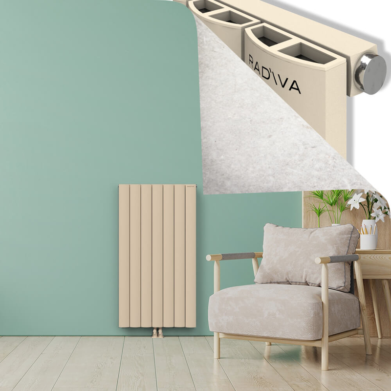 ADONIS Alüminyum Radyatör 1200x660 Kapuçino