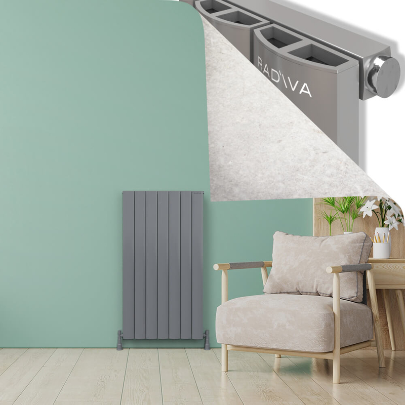 ADONIS Alüminyum Radyatör 1200x660 Plazma Gri