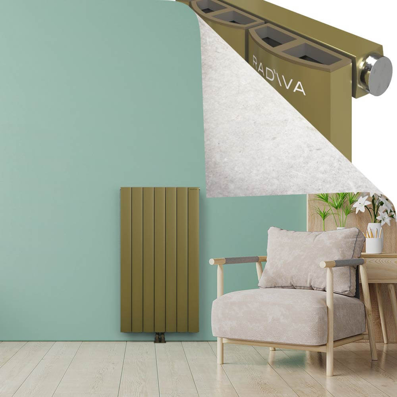 ADONIS Alüminyum Radyatör 1200x660 Plazma Prinç