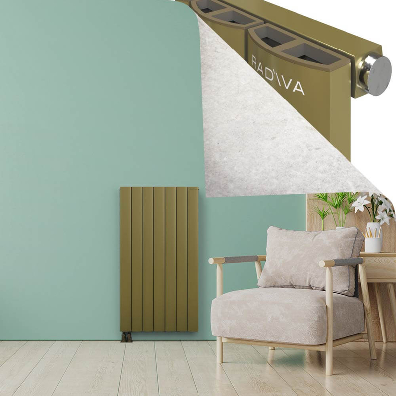 ADONIS Alüminyum Radyatör 1200x660 Plazma Prinç