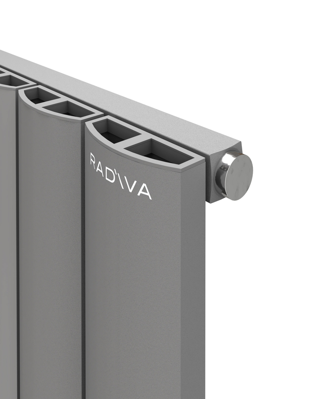ADONIS Radiateur en Aluminium 1800x375 Gris