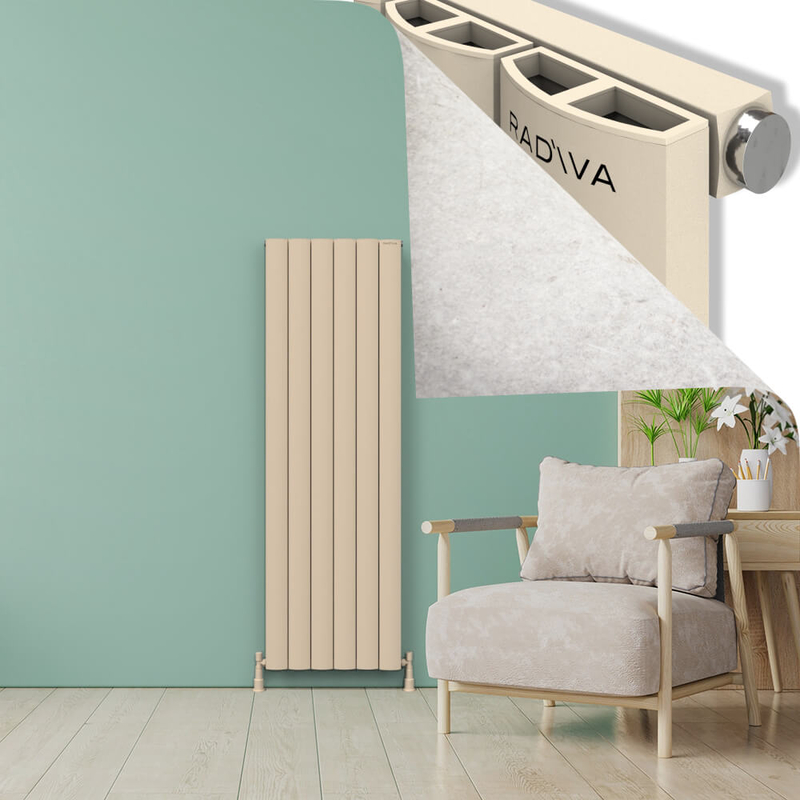 ADONIS Alüminyum Radyatör 1800x565 Kapuçino