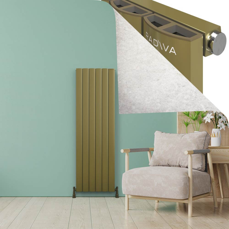ADONIS Alüminyum Radyatör 1800x565 Plazma Prinç