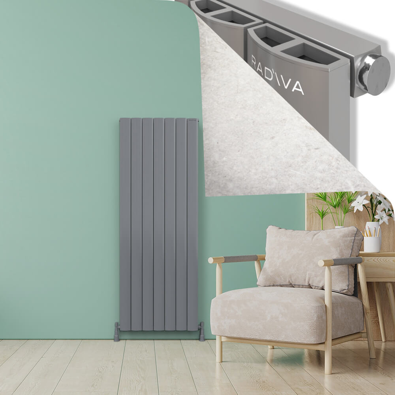 ADONIS Alüminyum Radyatör 1800x660 Plazma Gri