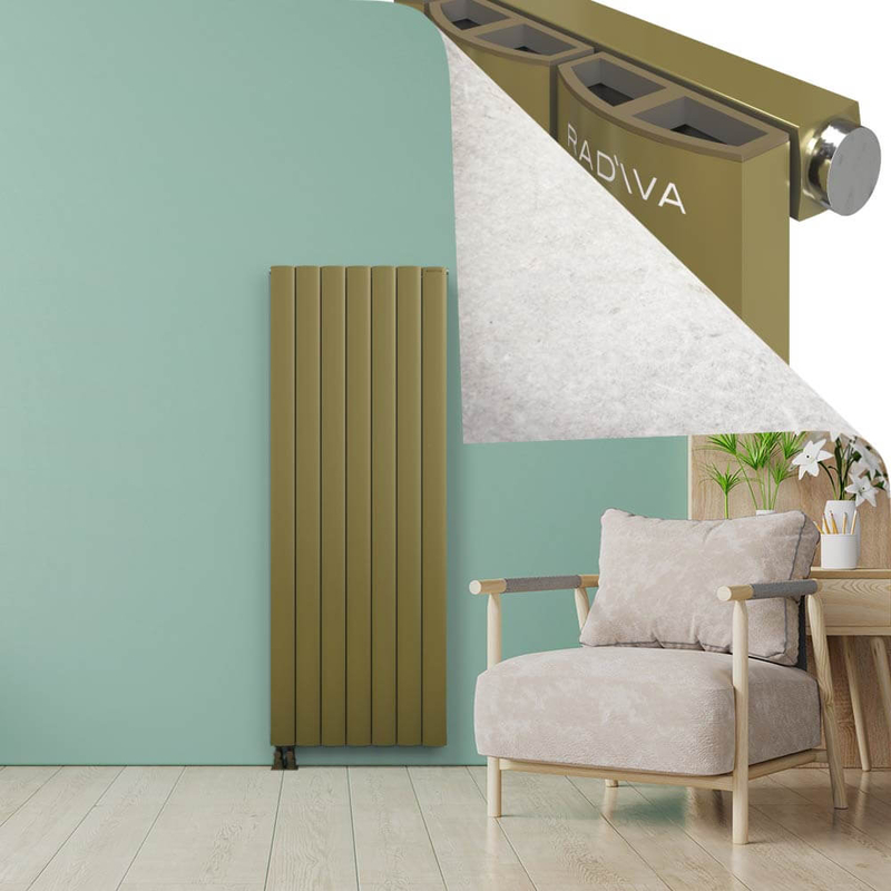 ADONIS Alüminyum Radyatör 1800x660 Plazma Prinç