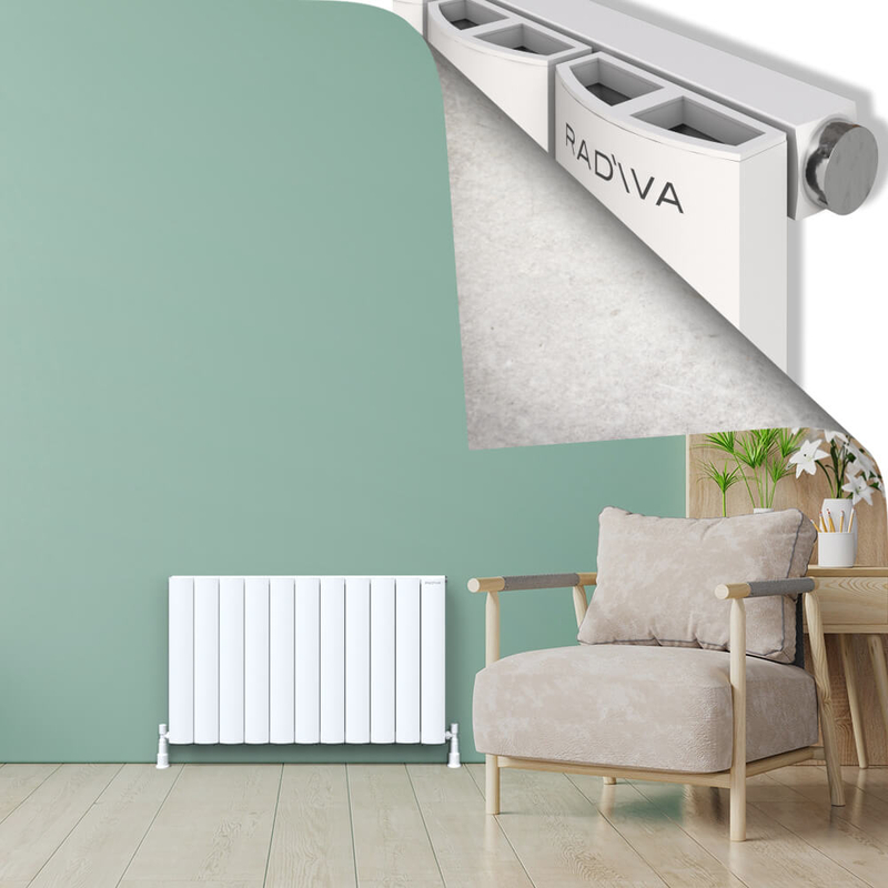 ADONIS Radiateur en Aluminium 600x1040 Blanc