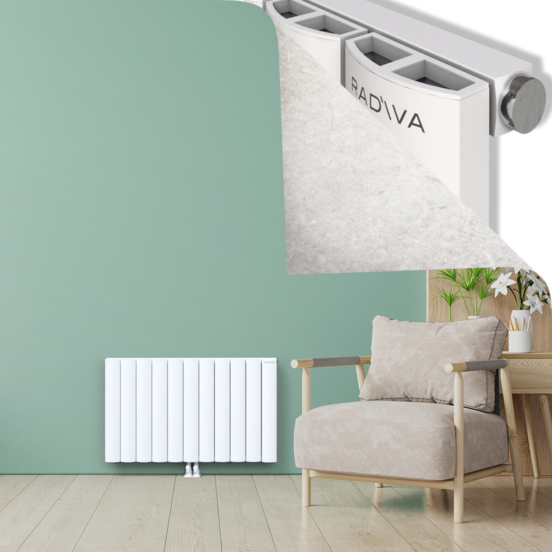 ADONIS Radiateur en Aluminium 600x1040 Blanc