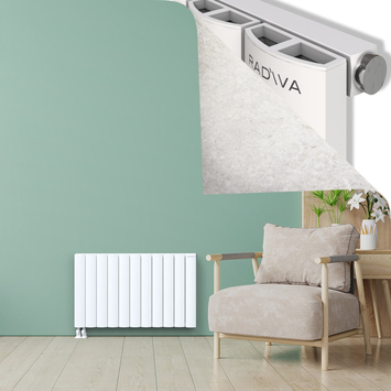 ADONIS Radiateur en Aluminium 600x1040 Blanc - Thumbnail