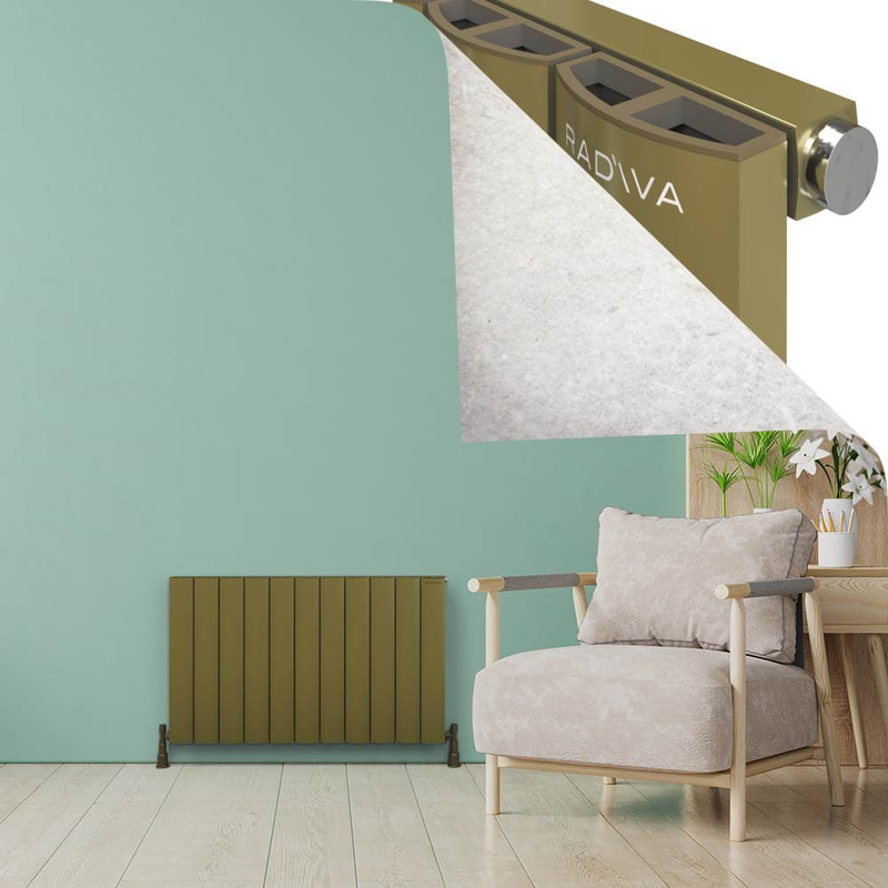 ADONIS Alüminyum Radyatör 600x1040 Plazma Prinç