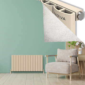 Radiva - ADONIS Alüminyum Radyatör 600x1230 Kapuçino