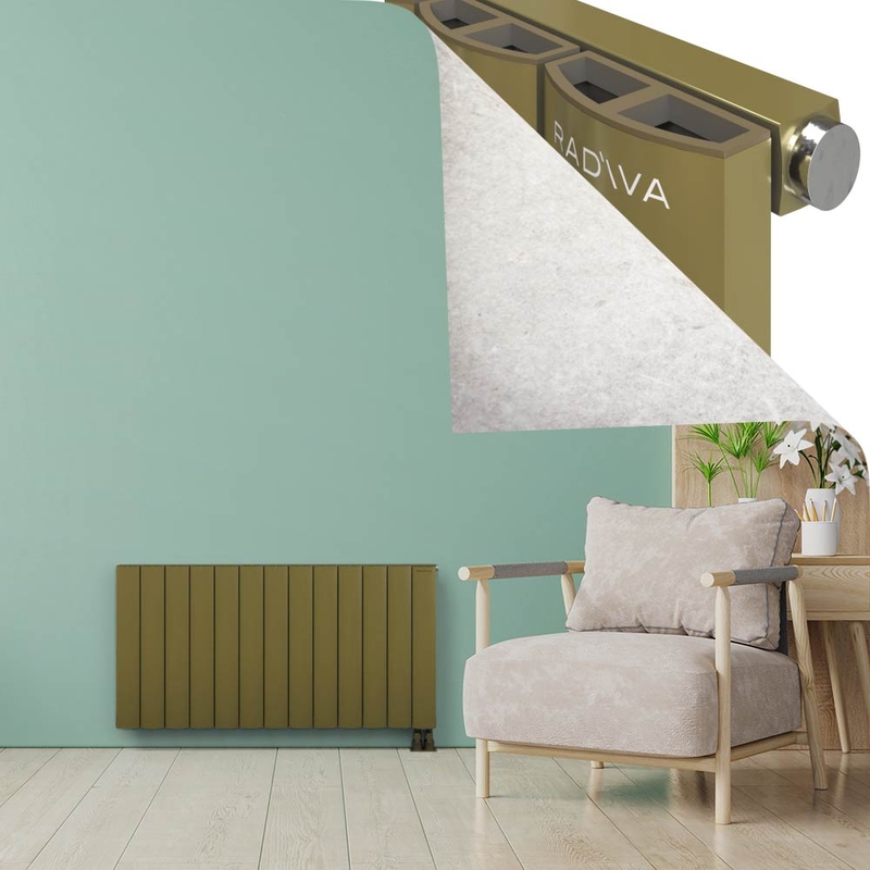 ADONIS Radiateur en Aluminium 600x1230 Plasma Laiton