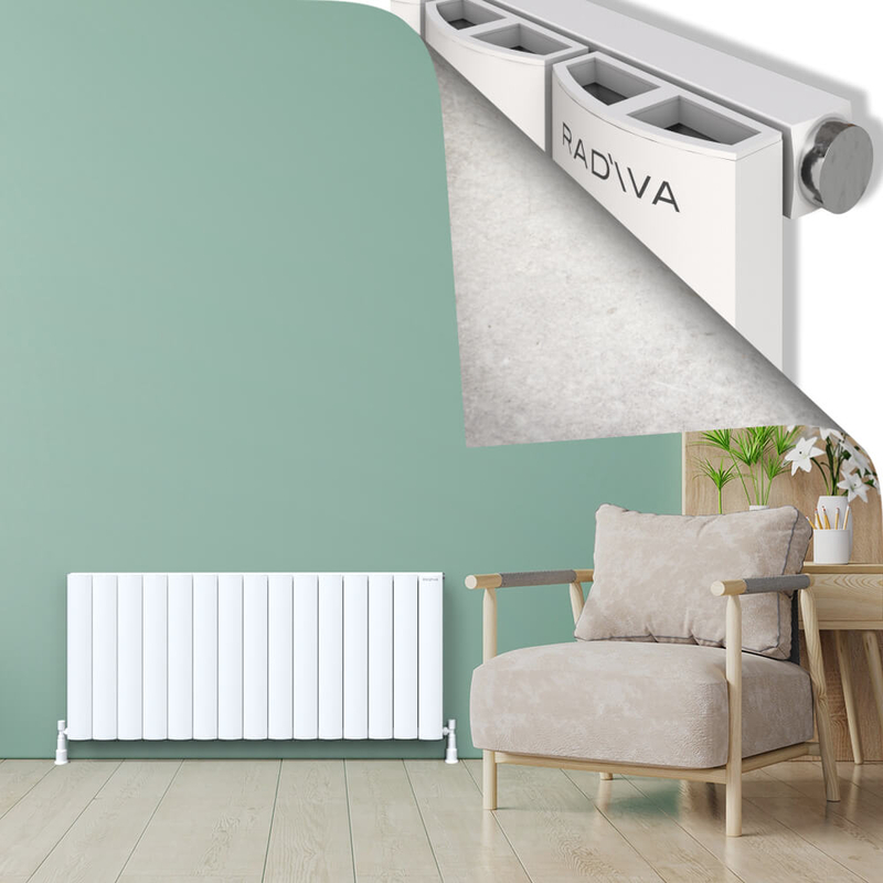 ADONIS Radiateur en Aluminium 600x1420 Blanc
