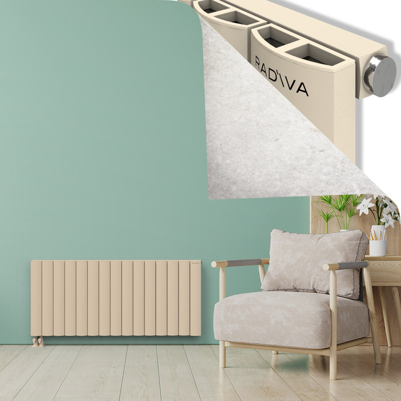 ADONIS Alüminyum Radyatör 600x1420 Kapuçino