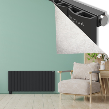 ADONIS Radiateur en Aluminium 600x1420 Anthracite Foncé - Thumbnail