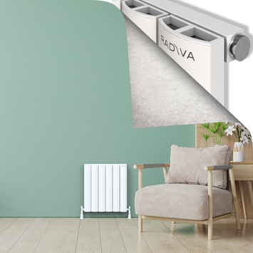 Radiva - ADONIS Alüminyum Radyatör 600x565 Beyaz