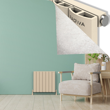 Radiva - ADONIS Alüminyum Radyatör 600x660 Kapuçino