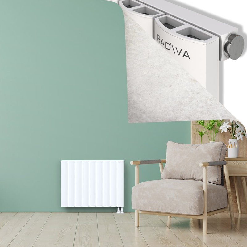 ADONIS Radiateur en Aluminium 600x850 Blanc