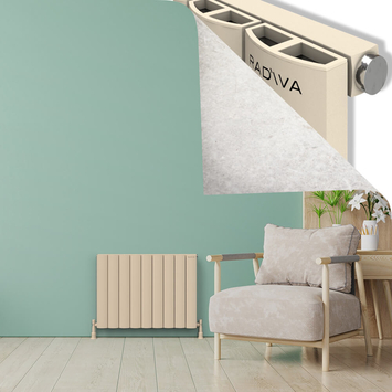 Radiva - ADONIS Alüminyum Radyatör 600x850 Kapuçino