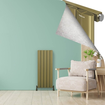 Radiva - AJUGA Alüminyum Radyatör 1200x470 Plazma Prinç