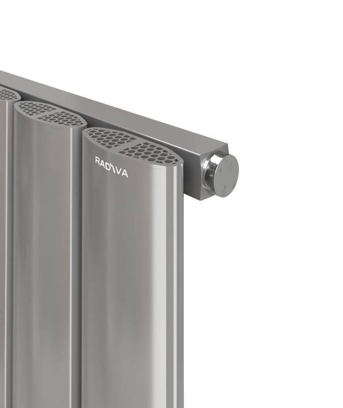 AJUGA Radiateur en Aluminium 1200x660 Plasma Gris