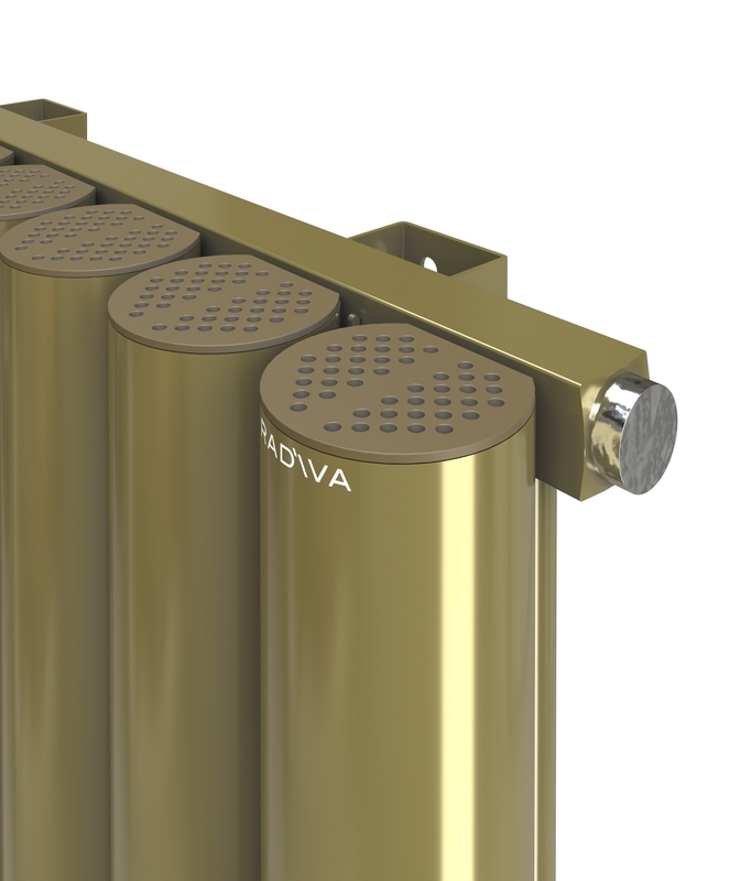 AKONIT Radiateur en Aluminium 1200x275 Plasma Laiton