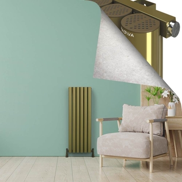  - AKONIT Alüminyum Radyatör 1200x415 Plazma Prinç