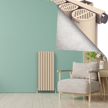  - AKONIT Alüminyum Radyatör 1200x485 Kapuçino