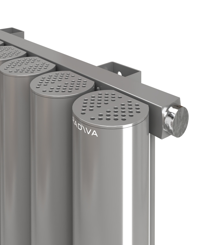 AKONIT Radiateur en Aluminium 1800x275 Plasma Gris