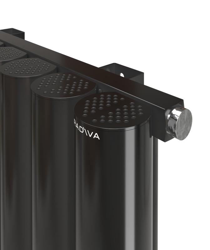 AKONIT Radiateur en Aluminium 1800x275 Plasma Noir