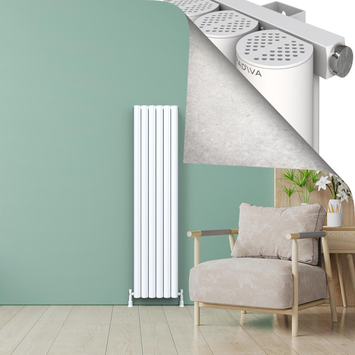 Radiva - AKONIT Aluminium Radiator 1800x415 White